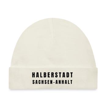 Halberstadt Sachsen-Anhalt - Baby Premium Organic Mütze - Naturweiß - Vorne