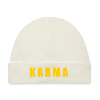 Karma - Baby Premium Organic Mütze - Naturweiß - Vorne