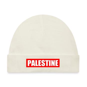 Palestina - Baby Premium Organic Mütze - Naturweiß - Vorne