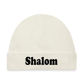 Shalom - Baby Premium Organic Mütze - Naturweiß - Vorne