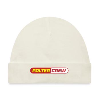 Polter Crew - Baby Premium Organic Mütze - Naturweiß - Vorne