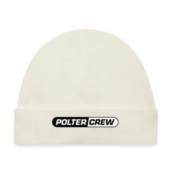 Polter Crew Polterabend - Baby Premium Organic Mütze - Naturweiß - Vorne