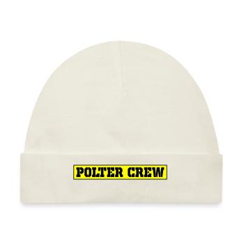 Polter Crew Polterabend - Baby Premium Organic Mütze - Naturweiß - Vorne