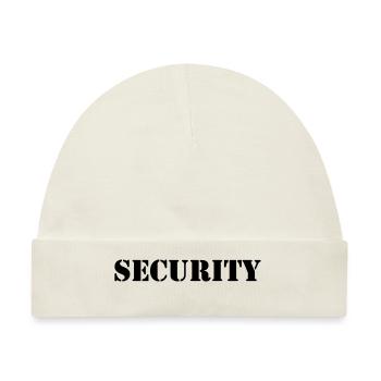 Security - Baby Premium Organic Mütze - Naturweiß - Vorne