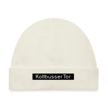 Kottbusser Tor KREUZBERG - Baby Premium Organic Mütze - Naturweiß - Vorne