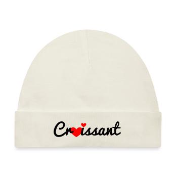 croissant - Baby Premium Organic Mütze - Naturweiß - Vorne