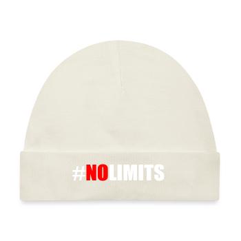 No limits - Baby Premium Organic Mütze - Naturweiß - Vorne