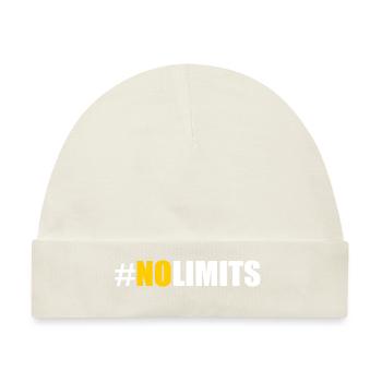 No limits - Baby Premium Organic Mütze - Naturweiß - Vorne