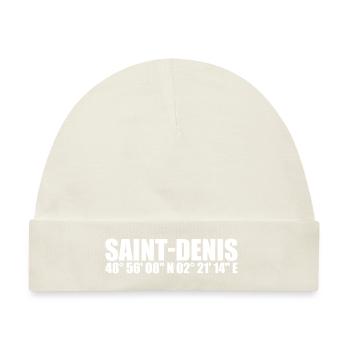 Saint-Denis - Baby Premium Organic Mütze - Naturweiß - Vorne