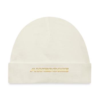 Awesome Geschenk - Baby Premium Organic Mütze - Naturweiß - Vorne