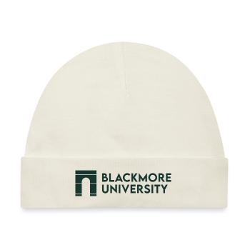 Blackmore University Hoodie - Baby Premium Organic Mütze - Naturweiß - Vorne