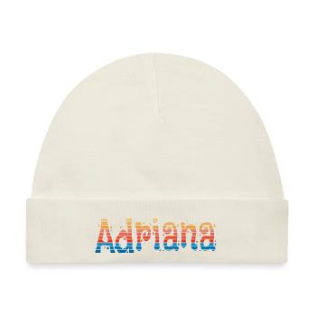 Adriana - Baby Premium Organic Mütze - Naturweiß - Vorne
