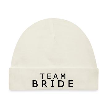 Team bride - Baby Premium Organic Mütze - Naturweiß - Vorne