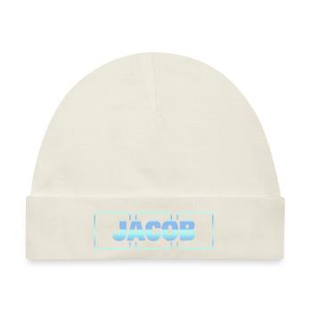 Schwangerschaft Jacob - Baby Premium Organic Mütze - Naturweiß - Vorne