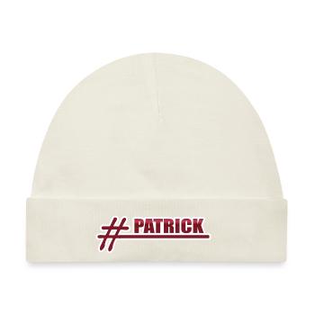 Style Patrick - Baby Premium Organic Mütze - Naturweiß - Vorne