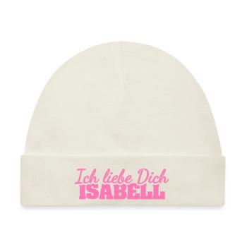 Isabell - Baby Premium Organic Mütze - Naturweiß - Vorne