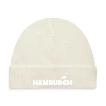 Hamburch - Baby Premium Organic Mütze - Naturweiß - Vorne