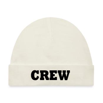 Crew - Baby Premium Organic Mütze - Naturweiß - Vorne