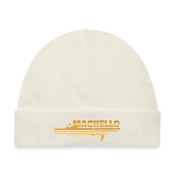 Farbklecks Machello - Baby Premium Organic Mütze - Naturweiß - Vorne