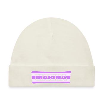 Marina - Baby Premium Organic Mütze - Naturweiß - Vorne