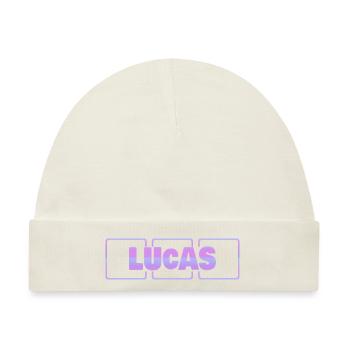 Lucas - Baby Premium Organic Mütze - Naturweiß - Vorne