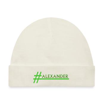 ALEXANDER Alexander - Baby Premium Organic Mütze - Naturweiß - Vorne