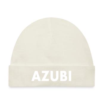 Azubi - Baby Premium Organic Mütze - Naturweiß - Vorne