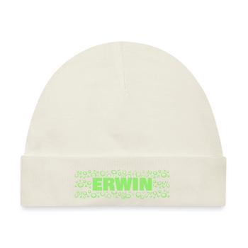 Erwin - Baby Premium Organic Mütze - Naturweiß - Vorne