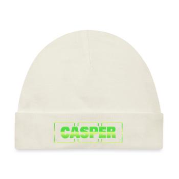 Casper als Geschenkidee - Baby Premium Organic Mütze - Naturweiß - Vorne
