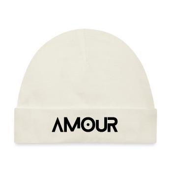 Amour - Baby Premium Organic Mütze - Naturweiß - Vorne