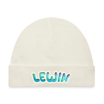Lewin als Job - Baby Premium Organic Mütze - Naturweiß - Vorne