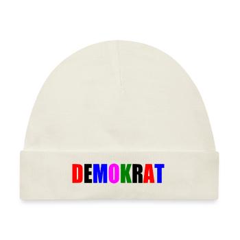 Demokrat - Baby Premium Organic Mütze - Naturweiß - Vorne