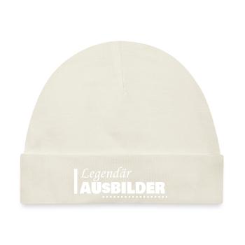 Ausbilder - Baby Premium Organic Mütze - Naturweiß - Vorne