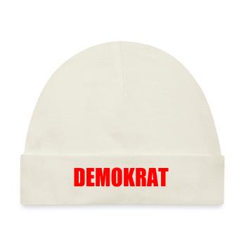 Demokrat - Baby Premium Organic Mütze - Naturweiß - Vorne