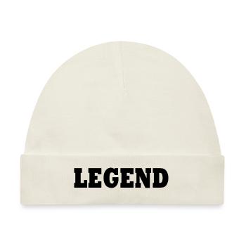 Legend - Baby Premium Organic Mütze - Naturweiß - Vorne