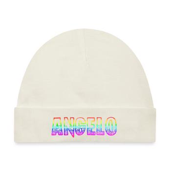 angelo rs regenbogen - Baby Premium Organic Mütze - Naturweiß - Vorne