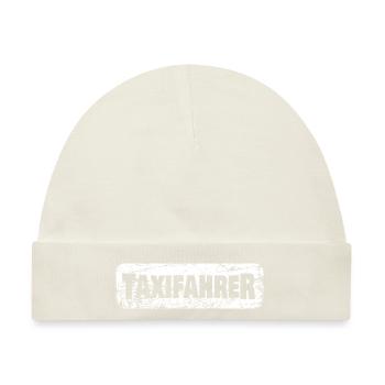 Von Beruf aus Taxifahrer - Baby Premium Organic Mütze - Naturweiß - Vorne