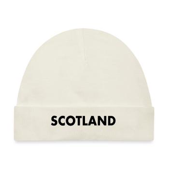 Schottland - Baby Premium Organic Mütze - Naturweiß - Vorne