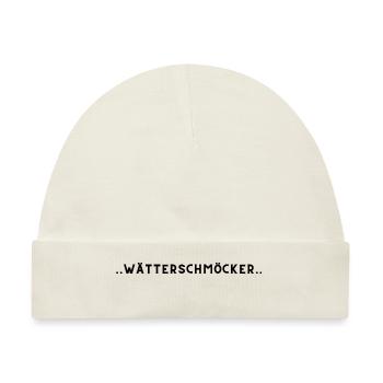 wätterschmöcker - Baby Premium Organic Mütze - Naturweiß - Vorne
