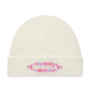Geschenk für Manuela - Baby Premium Organic Mütze - Naturweiß - Vorne