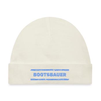 Bootsbauer als Beruf - Baby Premium Organic Mütze - Naturweiß - Vorne