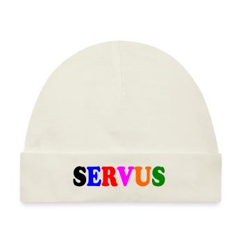 Servus - Baby Premium Organic Mütze - Naturweiß - Vorne