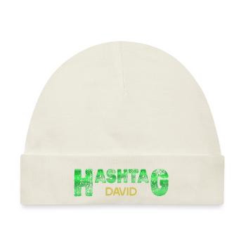 David - Baby Premium Organic Mütze - Naturweiß - Vorne