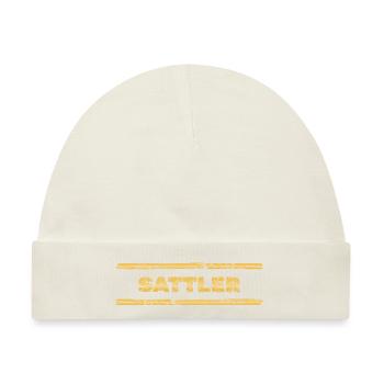 Geschenk für Sattler - Baby Premium Organic Mütze - Naturweiß - Vorne