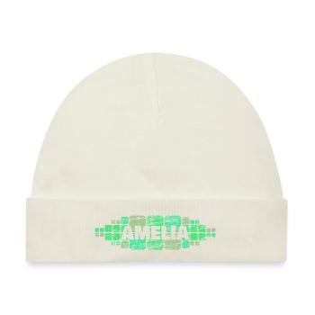 Amelia - Baby Premium Organic Mütze - Naturweiß - Vorne