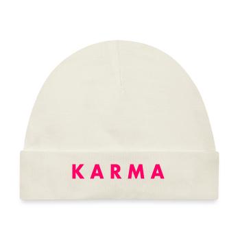 Karma - Baby Premium Organic Mütze - Naturweiß - Vorne
