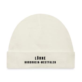 Löhne Nordrhein-Westfalen - Baby Premium Organic Mütze - Naturweiß - Vorne