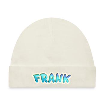 Frank - Baby Premium Organic Mütze - Naturweiß - Vorne