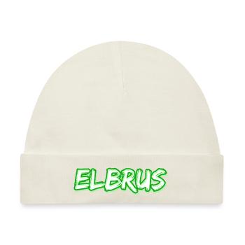Trekking Elbrus - Baby Premium Organic Mütze - Naturweiß - Vorne