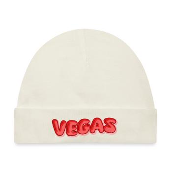 Urlaub Vegas - Baby Premium Organic Mütze - Naturweiß - Vorne